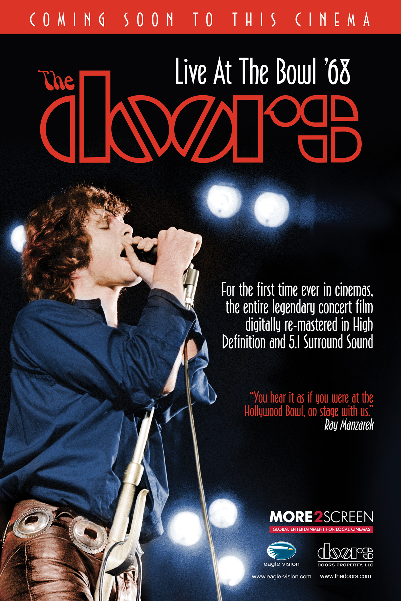 The Doors: Live at the Bowl '68 Poster