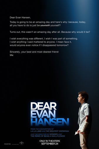 Dear Evan Hansen Dear Evan Hansen Poster