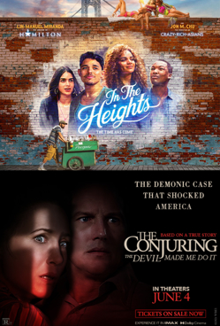 Double Feature: In the Heights + The Conjuring: The Devil Made Me Do It