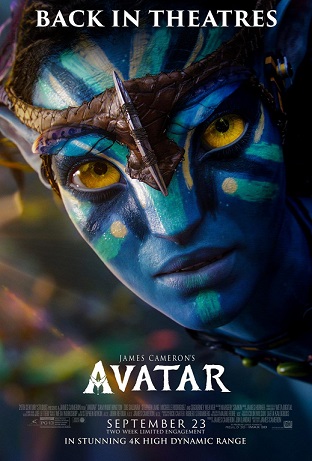 Avatar 2009 Re-Release Poster