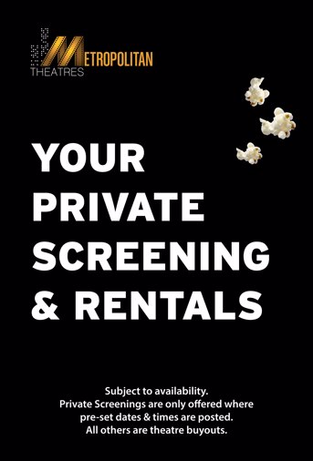 Your Private Screening Poster